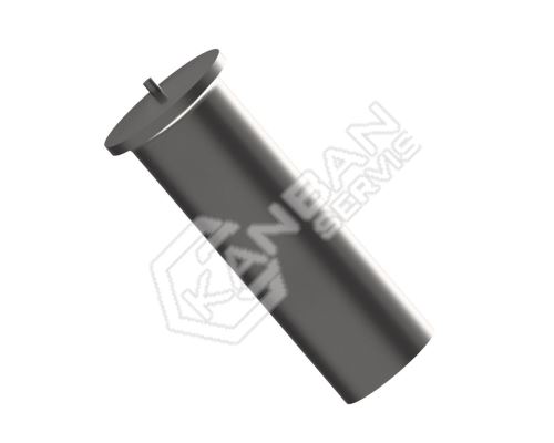 Čep přivařovací hladký ISO 13918 poměděný St 37-3k PK-S pr.4,0x16
