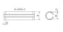 Kolík pružný lehké provedení DIN 7346 St pr.2,5x6 (1)