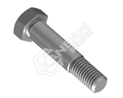 Šroub lícovaný s dlouhým závitem DIN 609 8.8 St M16x50