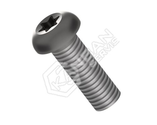 Šroub s půlkulatou hlavou ISO 7380-1 10.9 Zn TORX M6x8
