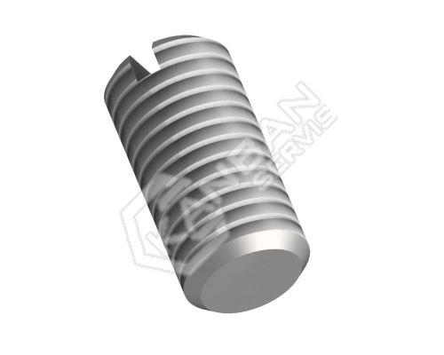 Šroub stavěcí s plochou DIN 551 Inox A1 M8x30