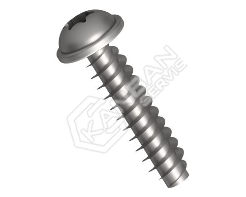 Šroub do thermoplastu okrasná hlava WN 5451 Zn vn.TORX KA25x10