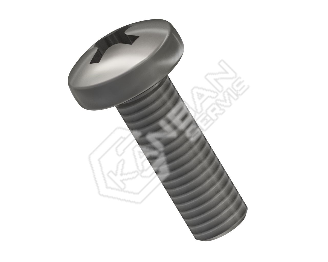 25 Stück M5-0,8 X 16 Mm Linsenkopf-Schraube – Edelstahl A2, DIN7985, Phillips, FAS