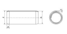 Kolík pružný spirálový lehký DIN 7343 Inox A2 pr.5,0x40 (1)