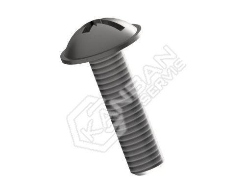Šroub okrasný DIN 967 4.6 Zn M6x80