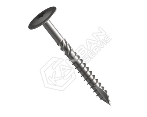 Vrut konstrukční s talířovou hlavou TORX inox A2 6,0x100