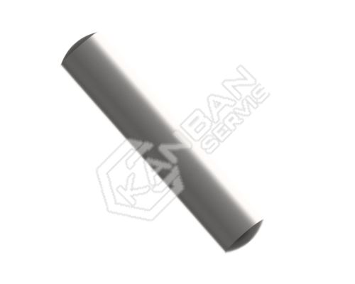 Kolík válcový nekalený DIN 7 A St pr.4,0m6x22