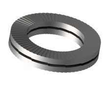 Podložka pojistná slepená HEICO-LOCK HLS-10S Inox A4 M10 (10,7x16,6x2,6)