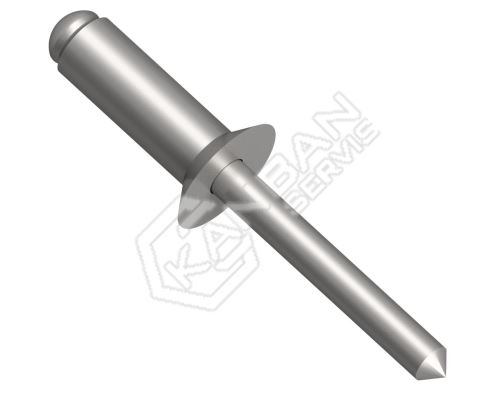 Trhací nýt standardní ZH 120° DIN 7337 B St/St pr.4,8x14