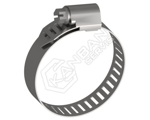 Spona na hadice TORRO W4 Inox 10-16mm
