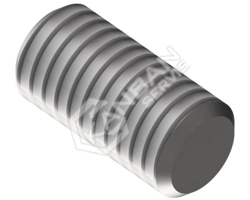 Šroub stavěcí s plochou DIN 913 Inox A2 M8x30
