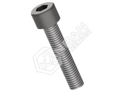 Šroub s válcovou hlavou ~DIN 912 12.9 St celozávit M8x80/80
