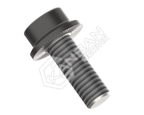Šroub pojistný žebrovaný INBUS RIPP-LOCK tř.100 St M8x30