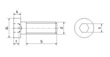 Šroub s nízkou hlavou DIN 7984 8.8 Zn M10x50 (1)