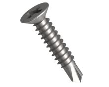 Šroub do plechu samovr. se zapuš. hlav. DIN 7504 P Inox A2-70 kříž.dr. pr.3,5x16